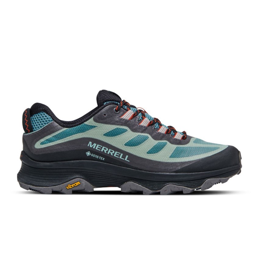 Basket Merrell Moab Speed GORE-TEX Turquoise Homme | H.X.PETR